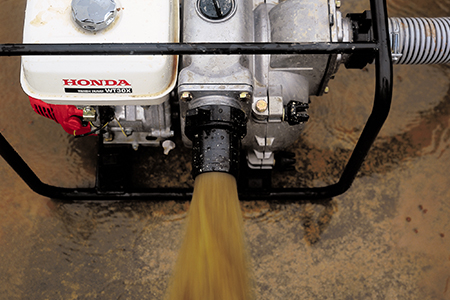 honda power equipment trash pumps