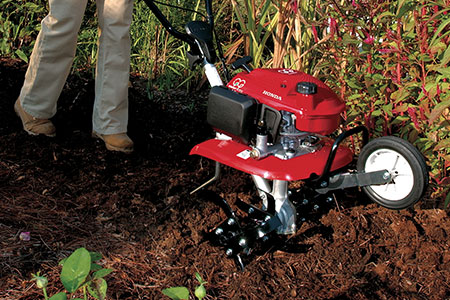 honda power equipment mid tine tillers