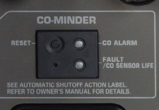 Honda Generators co-minder panel