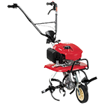 honda tillers mid tine