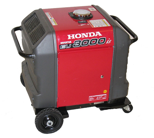 Honda EU3000is with a Wheel Kit