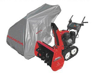 Honda gray snow blower cover