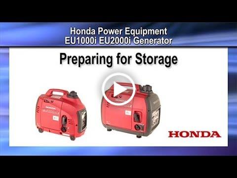 EU1000i and EU2000i Storage Tips