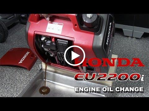 EU2200i Oil Change