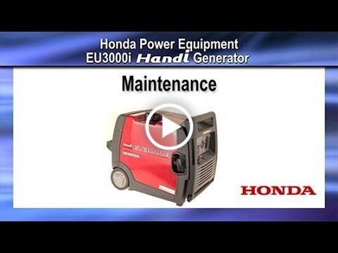 EU3000i Handi Maintenance