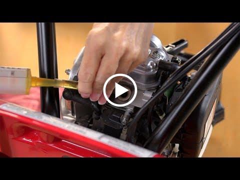 Adding Oil to the Cylinder For Long Term Storage