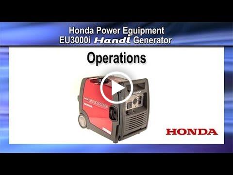 EU3000i Handi Operation