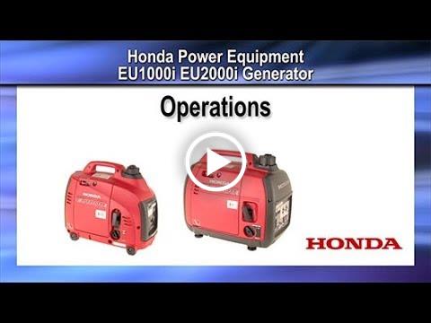 EU1000i and EU2000i Operations